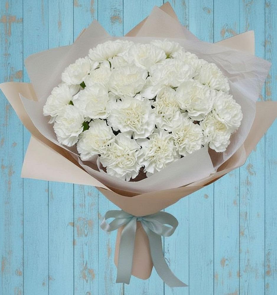 Букет цветов из: Гвоздики в Прокопьевске