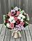 Букет цветов из: Альстромерии, Гвоздики, Розы и Хризантемы в Прокопьевске