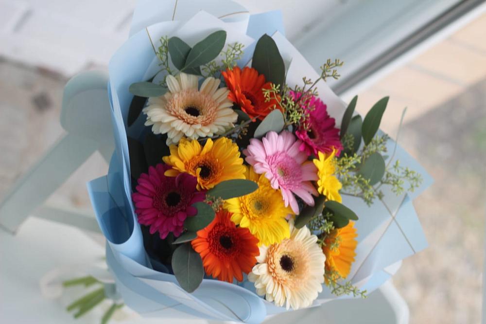 Букет цветов из: Герберы в Прокопьевске