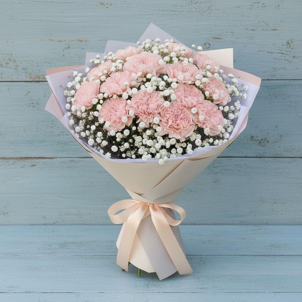 Букет цветов из: Гвоздики в Прокопьевске