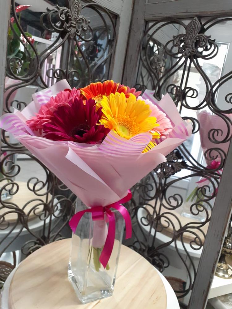 Букет цветов из: Герберы в Прокопьевске