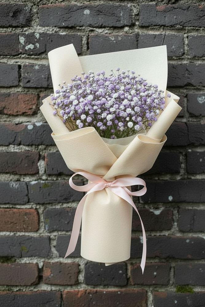 Букет цветов из: Гипсофила в Прокопьевске