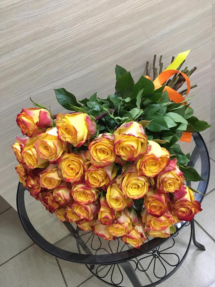 Букет Желтые розы в Прокопьевске