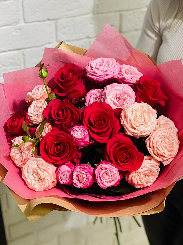 Букет цветов из: Розы в Прокопьевске