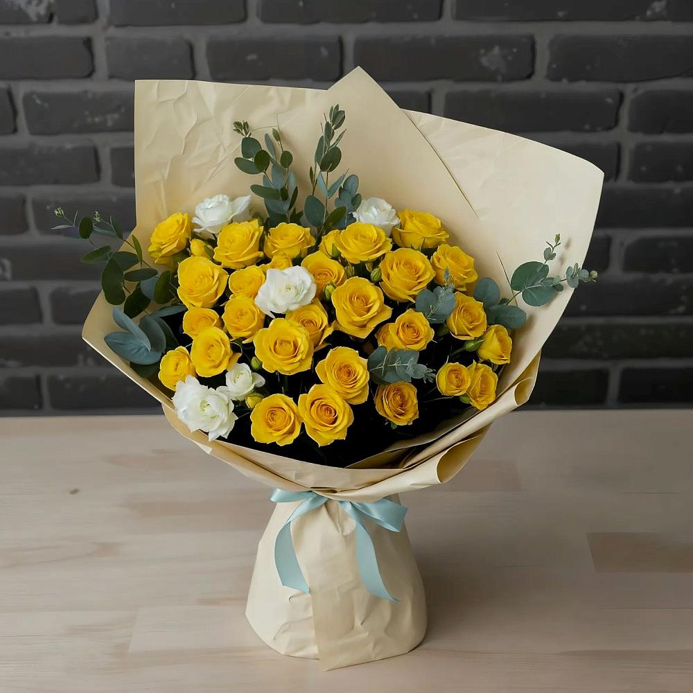 Букет цветов из: Розы в Прокопьевске