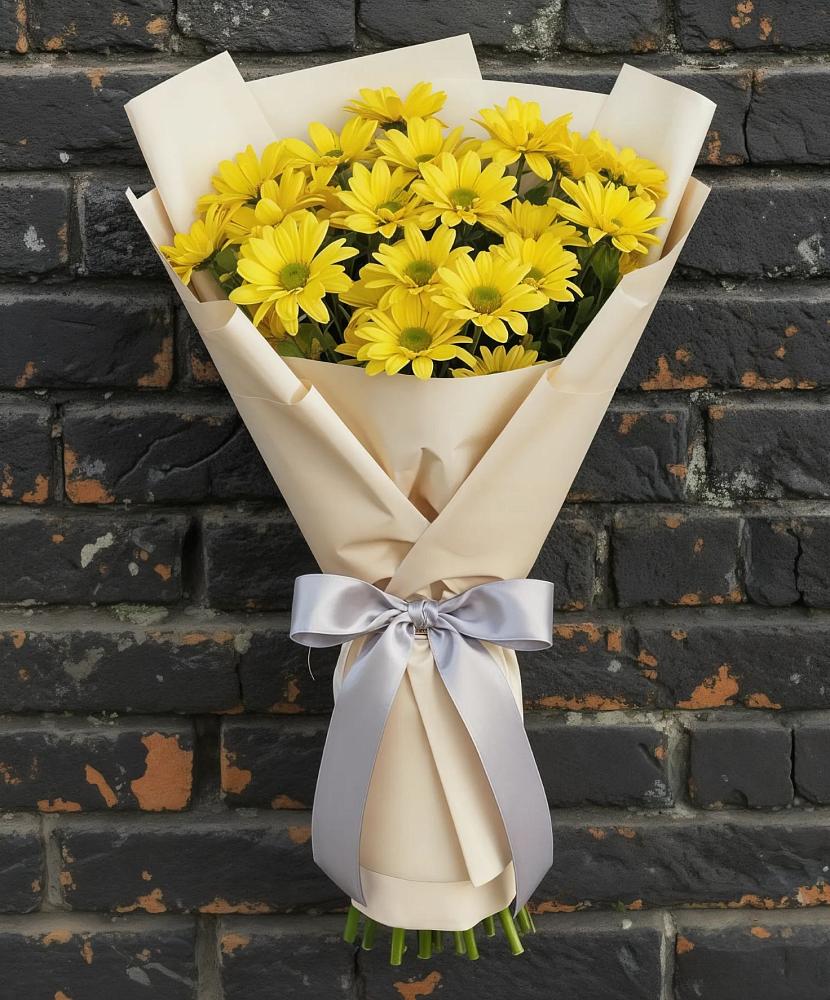 Букет цветов из: Хризантемы в Прокопьевске