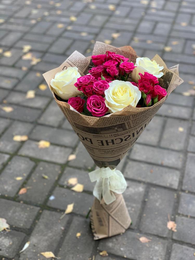 Букет цветов из: Розы в Прокопьевске