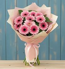 Букет цветов из:  Герберы в Прокопьевске