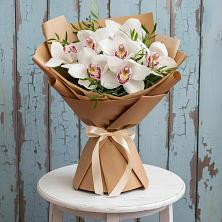 Букет цветов из:  Орхидеи и Розы в Прокопьевске